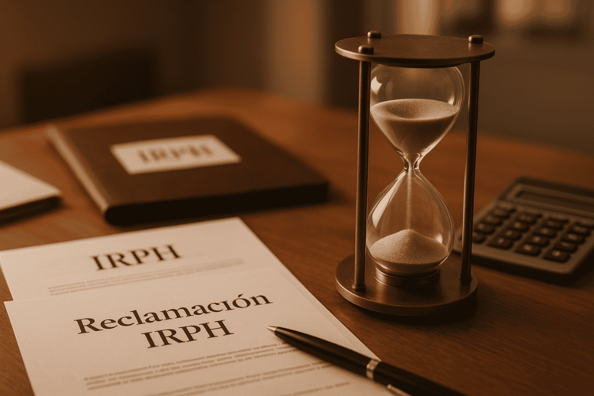 Plazos Reclamar IRPH