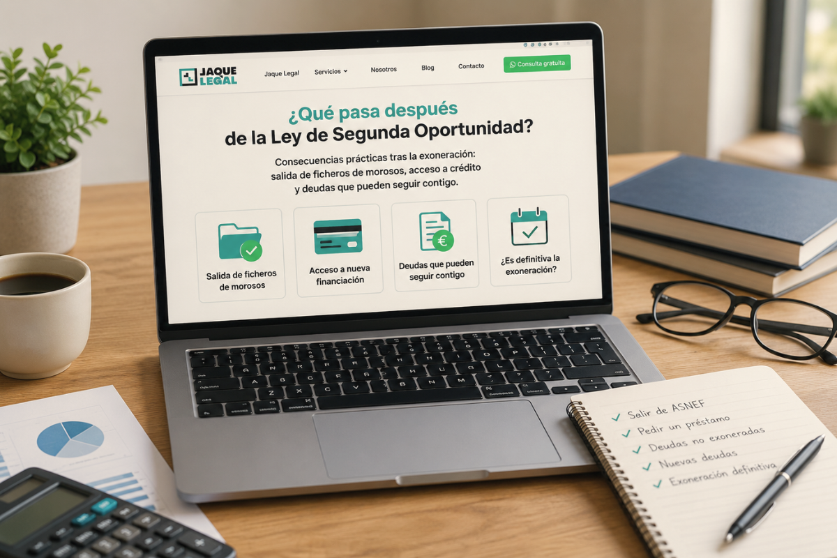 Ley Segunda Oportunidad Qué pasa después